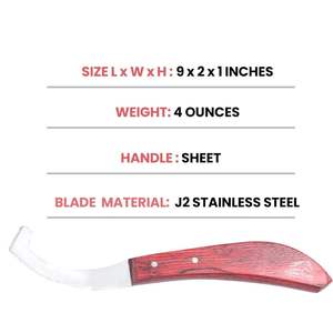 Couteau à œufs de bot de premier choix pour chevaux Léger Pour réduire l'irritation causée par les œufs de mouches de bot Poignée antidérapante pour une manipulation sûre - Product Image 5