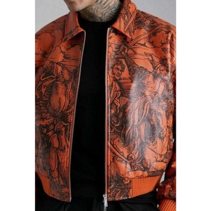 <b>Mens</b> Bomber <b>Jacket</b> Custom Premium Bomber <b>Jacket</b> Water Resistant <b>Lightweight</b> Outdoor Sportswear Bomber <b>Jacket</b> Wholesale Supplier - Product Image 5