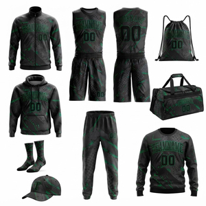 Personaliza tu propio uniforme de baloncesto para equipo en venta. Último diseño, uniforme de baloncesto con logo personalizado, conjunto completo para ropa deportiva. - Product Image 5