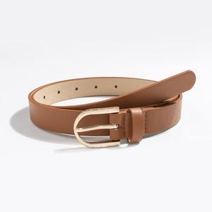Cinturones de PU con Hebilla para Mujer, Cinturones de Moda Coloridos al por Mayor, Diseño Personalizado de Fábrica - Product Image 4