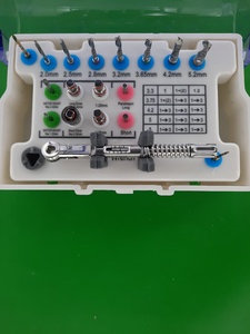 Kit Quirúrgico para Implantes Dentales, Herramientas Básicas, Destornilladores Hexagonales de Trinquete, Pernos Paralelos, Instrumentos Quirúrgicos Clase I, Aprobado por CE, Manual - Product Image 2