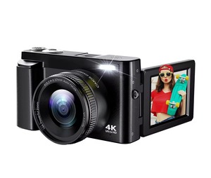 Caméra de vlogging 4K autofocus 48MP avec écran rotatif à 180 degrés et anti-vibrations pour débutants - Product Image 3