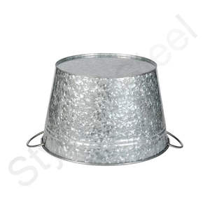 ถังน้ำแข็งสแตนเลสสตีลลายอินทรี ดีไซน์สวยงาม ได้รับการรับรองมาตรฐาน LFGB สำหรับงานปาร์ตี้ พร้อมที่แช่ไวน์ - Product Image 4