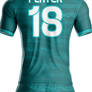 ชุดฟุตบอลกางเกงขาสั้นเสื้อเจอร์ซีย์แห้งเร็วระบายอากาศได้ดีชุดแข่งขันฟุตบอลออกแบบได้ตามต้องการ - Product Image 4