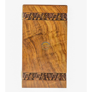 Handcrafted musician wave & Natural Wood Cremation Urn Blue Epoxy Ashes <b>Box</b> Artistic Funeral <b>Memorial</b> Keepsake by AYAANS - Product Image 5