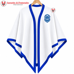 Cardigan personnalisé pour femmes Zeta Phi Beta, pull chaud imprimé, cardigan décontracté, design coloré, châle, vêtements de sororité - Product Image 1