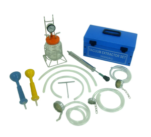 Juego de extractor de vacío completo con 3 tazas de acero inoxidable (40, 50, 60 mm) y 2 tazas de silicona (sin válvulas) - Product Image 1