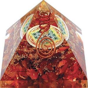 Bulk Wholesale Handmade Black Tourmaline Orgone <b>Orgonite</b> <b>Pyramid</b> Chakra Balancing, Energy Generator, Meditation Crystal Decor - Product Image 4