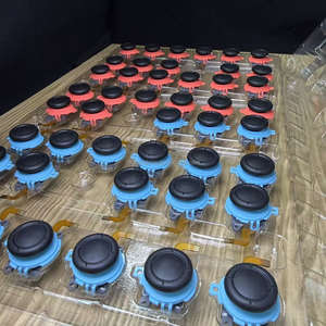 NS2 JoyCon Replacement Thumbstick (TMR) Red/Blue DIY Plastic & Metal for Drift-Free <b>Gaming</b> - Product Image 5