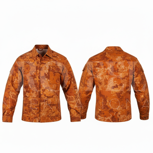 2026 New Latest Camouflage Design Utility Jacket Long Sleeve Multi Pocket Outdoor Workwear <b>Heavy</b> <b>Duty</b> Durable Cotton Jackets - Product Image 6