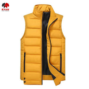 Chalecos Acolchados Ryan Pro Gear de Diseño Personalizado para Hombre, Relleno de Poliéster, Tela Cómoda con Logotipo Personalizado, Cuello Alto - Product Image 4