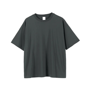T-shirt personnalisable pour homme à manches courtes 100% coton respirant et à séchage rapide - Stock de qualité supérieure à bas prix - Product Image 1