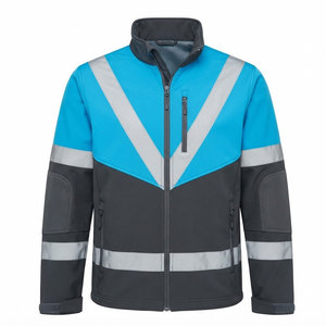 Professional Working Jacket Heavy Duty Reflective Safety Outerwear <b>Waterproof</b> Utility Coat For Construction And Outdoor <b>Work</b> - Product Image 1