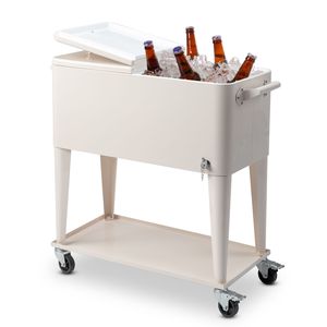Code9856238480QT Freezer Insulation Cart Milk Whit Rectangular Plastic <b>Box</b> Iron Leg Tube 87.5*38.5*91cm <b>Cooler</b> <b>Box</b> Product - Product Image 6