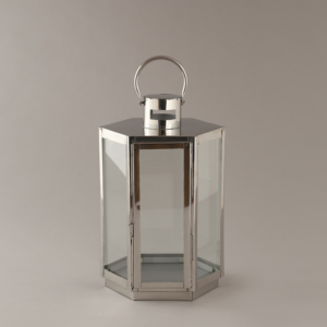 Juego de Faroles Cuadrados Modernos de Metal Dorado de Alta Calidad, Decoración para el Hogar, Portavelas Navideño, Vasos Transparentes, Venta al por Mayor - Product Image 3