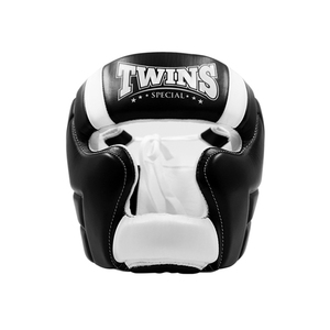 Protector Facial Doble para Kick Boxing y MMA, Diseño Personalizado, Cuero Vacuno Genuino, Cómodo, Transpirable y Protector - Product Image 1
