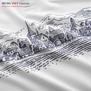 เสื้อยืดใช้ได้ทั้งชายและหญิงเสื้อโปโลธรรมดาพิมพ์ลายดิจิทัลพิมพ์พิมพ์โลโก้ตามสั่ง - Product Image 4