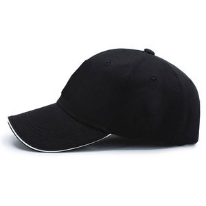Gorra de Béisbol de 6 Paneles con Logotipo Personalizado |   Gorra de Béisbol Deportiva Unisex de Algodón Transpirable con Ojales y Visera Tipo Sandwich, para Todas las Estaciones - Product Image 4