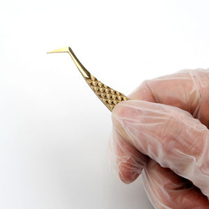 Pince à épiler professionnelle 2026 pour extensions de cils, avec force de serrage optimisée, pour un pliage de précision, idéale pour l'installation, en acier inoxydable, pour artistes de salon - Product Image 3