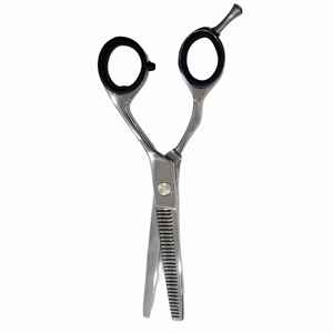 Kit de Tijeras de Peluquería de Acero Inoxidable Premium con Mangos de Goma para Salón y Uso Doméstico - Product Image 2