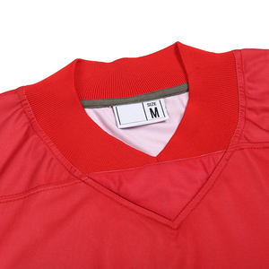 Maillot de football américain personnalisé pour homme à manches courtes, marque privée pour les fans, respirant, séchage rapide, broderie, impression par sublimation - Product Image 4