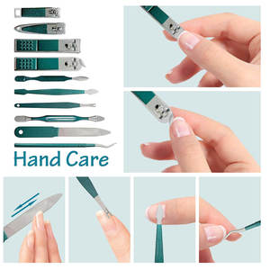 Instrumentos de Cuidado de Belleza, Juego de Herramientas de Manicura/Pedicura de Primera Calidad, Kit de Manicura/Pedicura Todo en Uno de Acero Inoxidable - Product Image 4