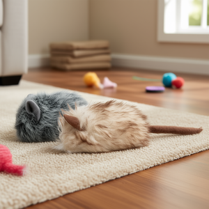 Juguete de Peluche con Catnip de 9 cm para Mascotas, Juguete Interactivo y de Movimiento - Product Image 3