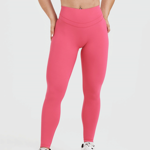 Legging de yoga WASI SPORTS de haute qualité pour femme, en Spandex/Polyester, respirant, taille élastique, style décontracté, design unique - Product Image 1