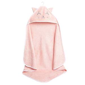Toalla con Capucha para Bebé de Bambú y Algodón Orgánico de Fábrica, Suave y Absorbente, Envoltura para Baño de Bebé, Venta al Por Mayor OEM - Product Image 5