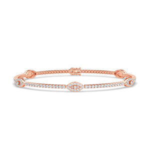 Lab Created Diamond <b>Bracelet</b> <b>Bangle</b> Round Cut <b>Bracelets</b> Fine Jewelry with IGI Certified & VVS Clarity for Women's for Sale - Product Image 5