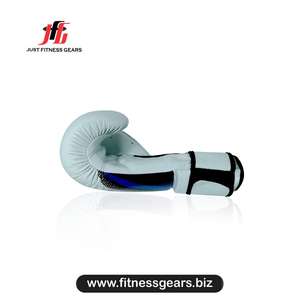 Gants de boxe en cuir PU JUST FITNESS GEARS avec fermeture à boucle réglable, antidérapants, légers, unisexes, emballage personnalisable - Product Image 4