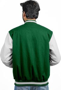 <b>Mens</b> School <b>Varsity</b> <b>Bomber</b> <b>Jacket</b> <b>Mens</b> Baseball Style <b>Varsity</b> <b>Jacket</b> - Product Image 5