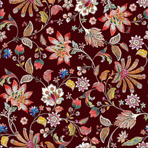 Tissu en polyester Tana de style Liberty de luxe, imprimé numériquement 2025, idéal pour les robes, la mode et les vêtements - Product Image 2