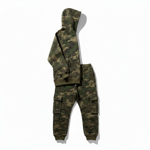 Male <b>Camouflage</b> Sweatshirts Jacket + Pants Sets 2026 Spring Autumn Camo Men <b>Tracksuit</b> Hooded Hoodie Set Mens Fitness 2 Pieces - Product Image 4