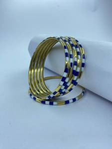 Handforge Global Impex Trendy Ethnic Women's <b>Resin</b> Brass Bangles Manufacturer OEM Supplier Custom Color Factory Eco-Friendly - Product Image 6