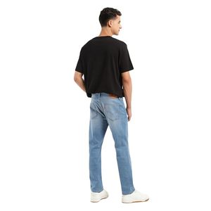 <b>Men</b>’s Slim Fit <b>Stretch</b> Denim Jeans – Mid Rise Casual Wear - Product Image 3