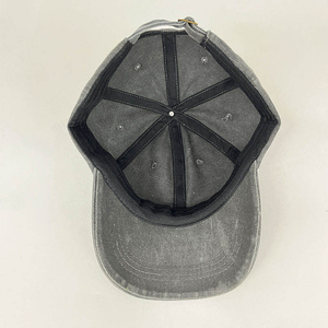 Casquettes de baseball vintage délavées à 6 panneaux, souples et personnalisables, pour hommes et femmes, vente en gros d'usine à bas prix - Product Image 5