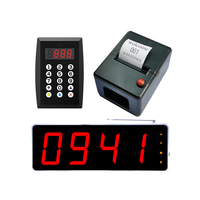 Système d'appel automatique Freequeue avec affichage LED, signal RF sans fil, portée de 500 m, garantie 1 an, pour hôpitaux et maisons de retraite