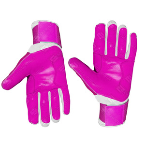Gants de frappe en cuir rose, ambidextres, fermeture auto-agrippante, durables, confortables, avec support de poignet, non-tissés, pour entraînement, unisexe adulte - Product Image 5