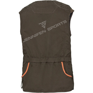 Chaleco de Caza y Pesca Ligero OEM, Ropa de Caza al por Mayor, Chaleco de Caza de Tela de Lona 100% Algodón - Product Image 2