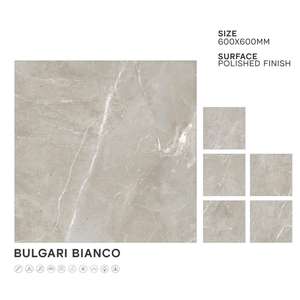 Super Quality 24x24 Designs Polished Porcelain Floor Tiles Glacier Nero Classic Modern Style for Home Outdoor Hall Bathroom - Product Image 5