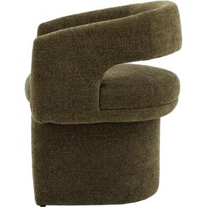 Chaise de salle à manger rembourrée moderne, fauteuil en tissu, chaise d'appoint pour salle à manger, restaurant, hôtel - Product Image 6
