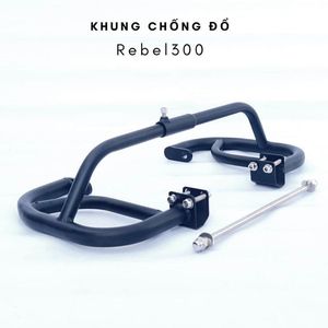 Marco Antivuelco Rebel 300/500 de Acero Inoxidable, Pieza de Embrague para Motocicleta, 3 kg, Mecanizado CNC VN - Product Image 6