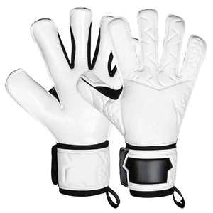 Guantes de Portero de Fútbol de Alta Calidad, Guantes de Portero de Fútbol con Protección de Cuero para los Dedos y el Pulgar, Unisex - Product Image 3