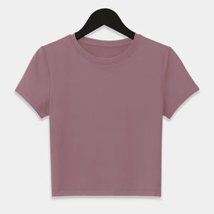 Camiseta Corta Informal para Mujer, Cómoda y Transpirable, Ropa Ecológica y Duradera con Servicios de Diseño OEM - Product Image 4