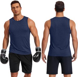 Mens Fashion Tank <b>Top</b> <b>Oversize</b> Sleeveless Muscle Fit Gym <b>Vest</b> Lightweight Breathable Workout Training Shirt Custom Front Anti-UV - Product Image 1