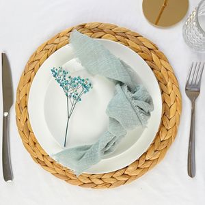 Nappe et serviette de table carrées personnalisables en tissu à pompons pour fêtes, anniversaires et vacances, 42 cm x 42 cm, nappe décorative - Product Image 5