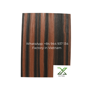 High Quality Rotary Cut Engineered Ebony <b>Veneer</b> Panels 2500x640mm Eco Friendly for Furniture and Doors - Product Image 2