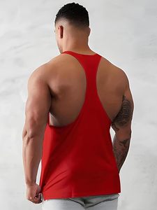 Débardeur de sport sans manches en Spandex pour hommes, fabriqué en Inde, vente en gros, personnalisé, sans couture, respirant, 100% coton peigné 95/ - Product Image 2