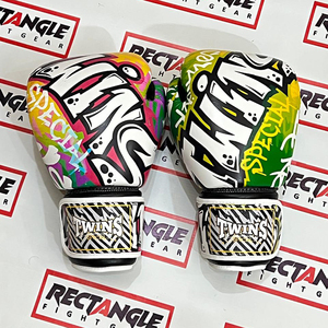 Twins Latest Model Full <b>Printed</b> Boxing Gloves Professional Muay Thai Genuine Cowhide Leather Kickboxing Training Gear Gloves - Product Image 4